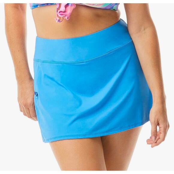 Beach House Beach Blue Emma Pull On Swim Skirt - 6 NWT - Picture 1 of 2